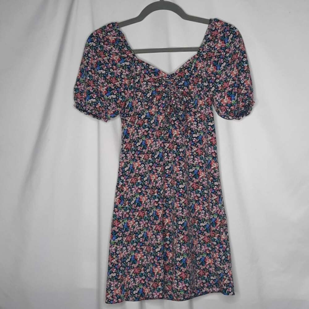 New Look Floral Mini Dress Size 0 Petite